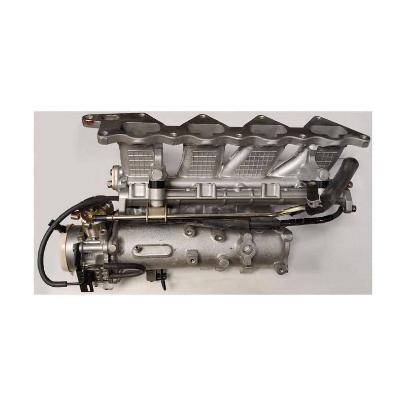 Inlet Manifold, compl. w/Trottle Body, OEM Mitsubishi Evo 6, MD320748/MD348476/MD357530