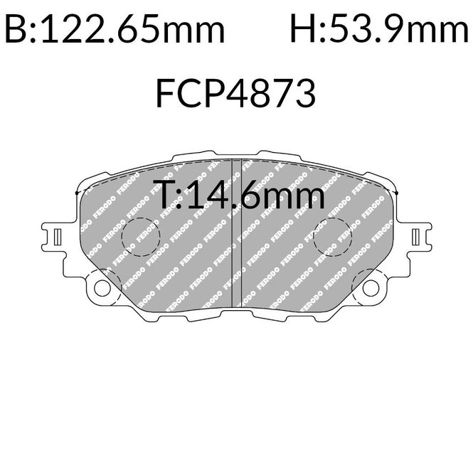 Hovedbilde Bremseklosser foran til Mazda MX-5 IV (ND). FCP4873H