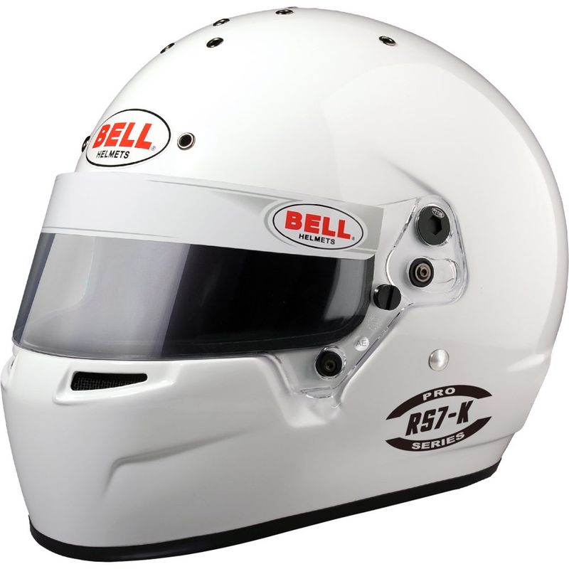 Bell RS7-K PRO hvit helhjelm
