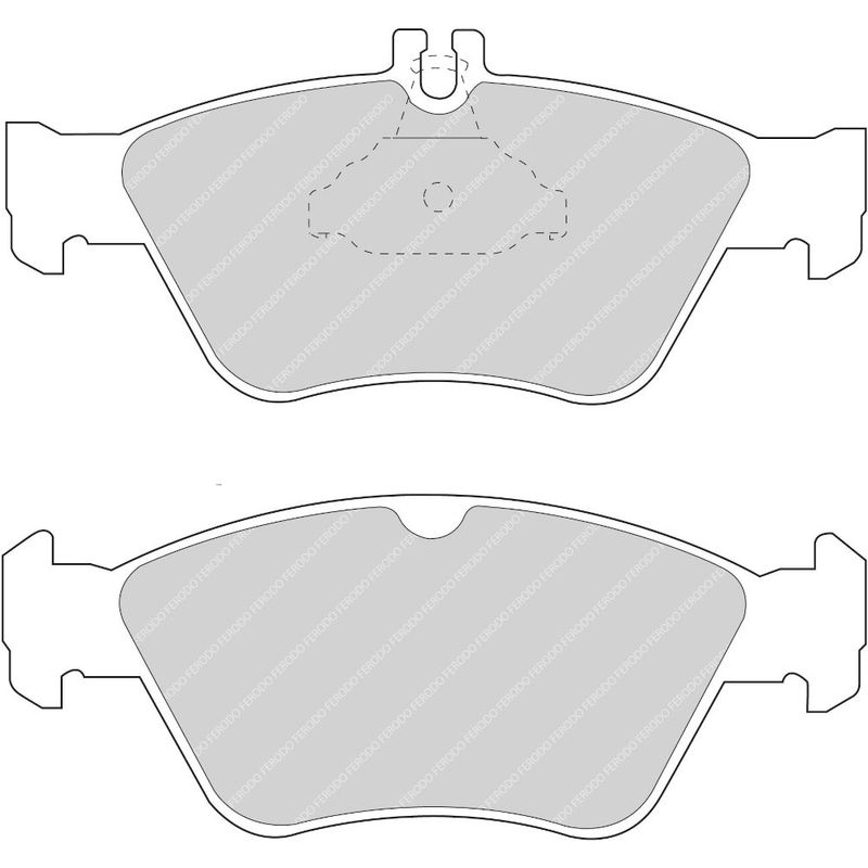Bremseklosser, Front til Mercedes fra 93, Ferodo racing DS Perfo