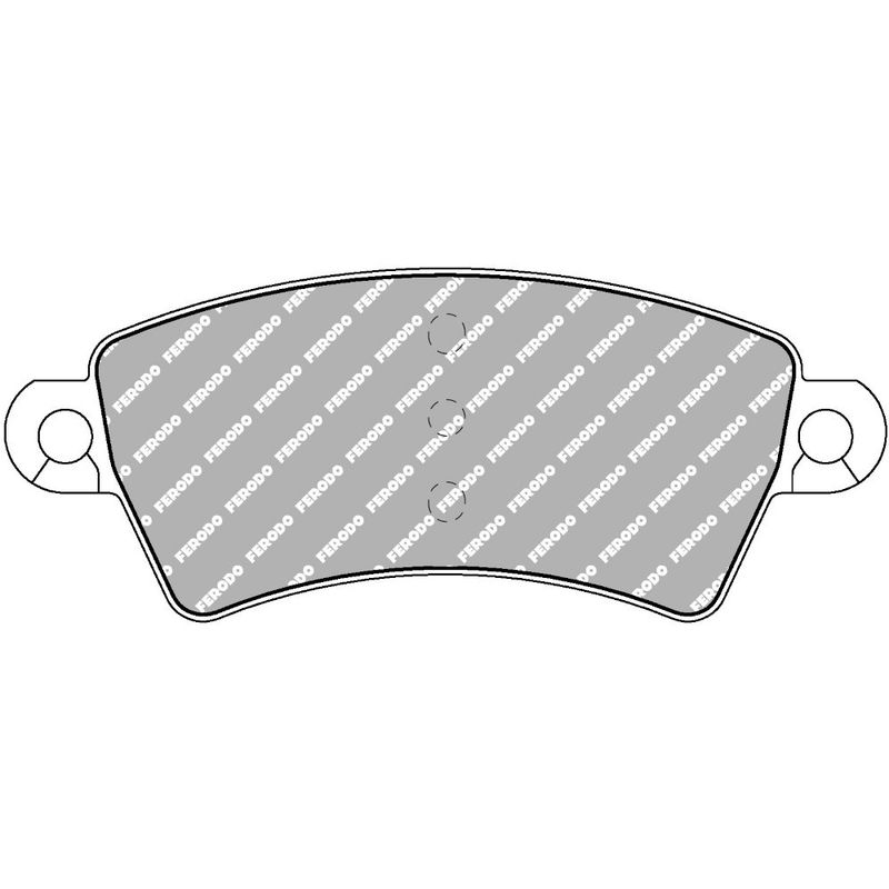 Bremseklosser, Citroen/Peugeot, Front, Ferodo racing DS Performa