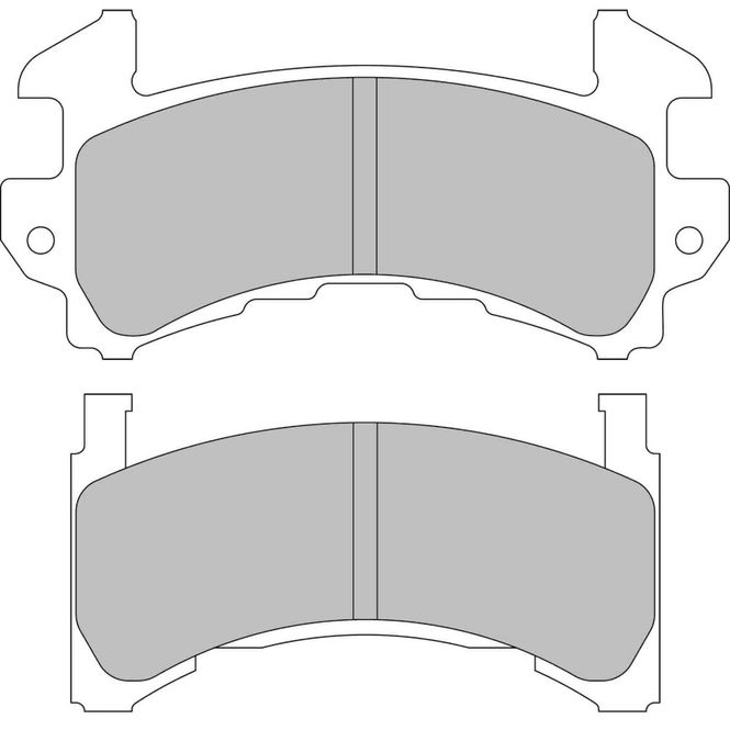 Hovedbilde Bremseklosser, Racing, Ferodo racing DS2500