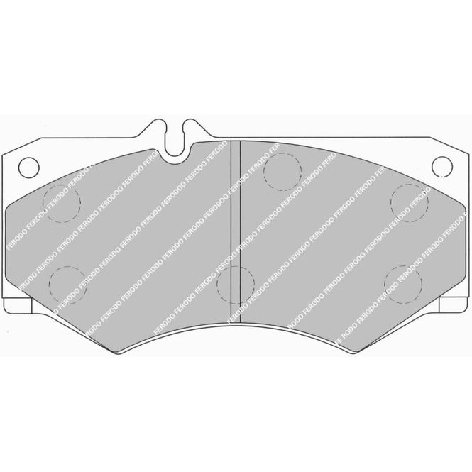 Hovedbilde Bremseklosser, Racing, Ferodo racing DS2500, BRFRP3078H