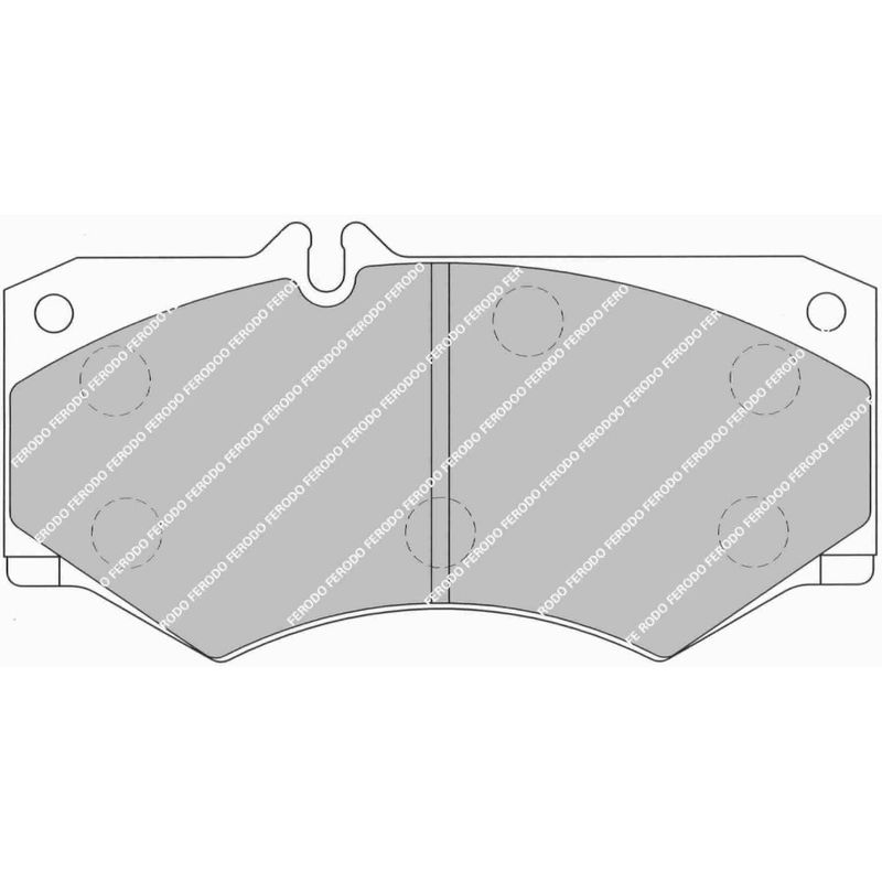 Bremseklosser, Racing, Ferodo racing DS2500, BRFRP3078H