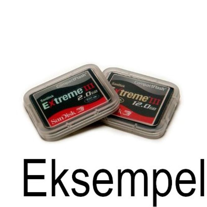 Hovedbilde Minnekort, Sandisk Compact Flash Extreme, 4GB