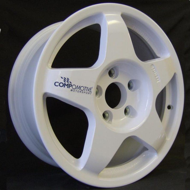 Compomotive 16x7 MO, hvit, 5x108 ET49, Volvo V70