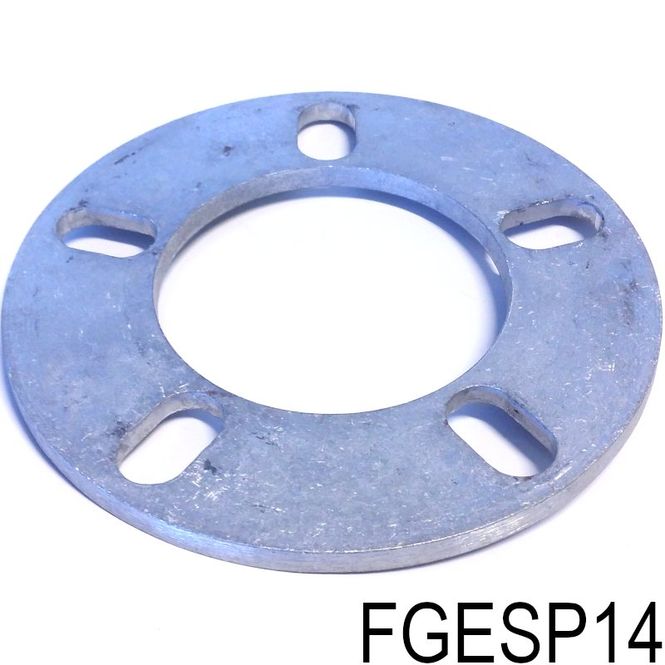 Hovedbilde Spacer, 6mm, 5-bolt, Universal (PCD 95-120mm)