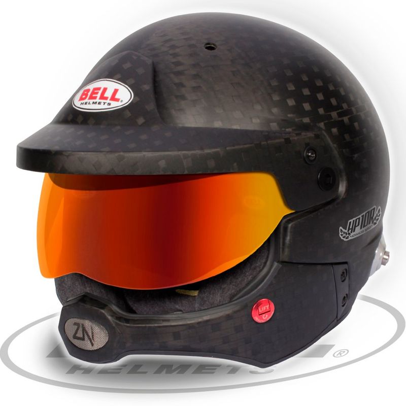 BELL HP10 Rally halvhjelm, karbon, 8860, BE114401-