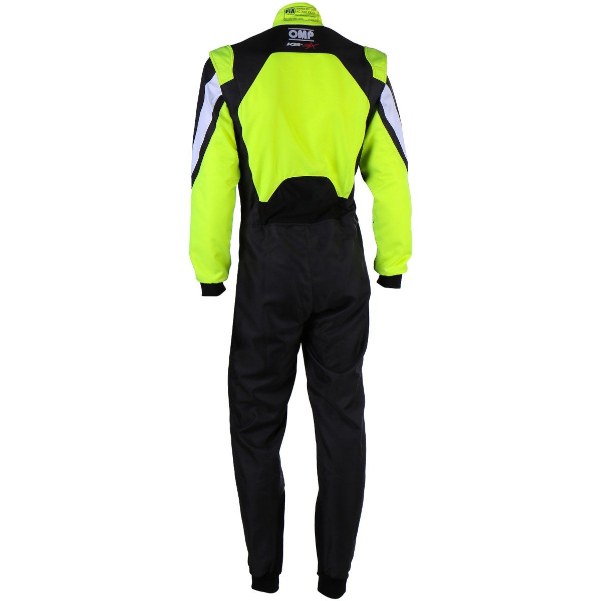 Karting KS-3X kjøredress, Fluo-gul, FIA 8877-2022, KA0-1734-178-