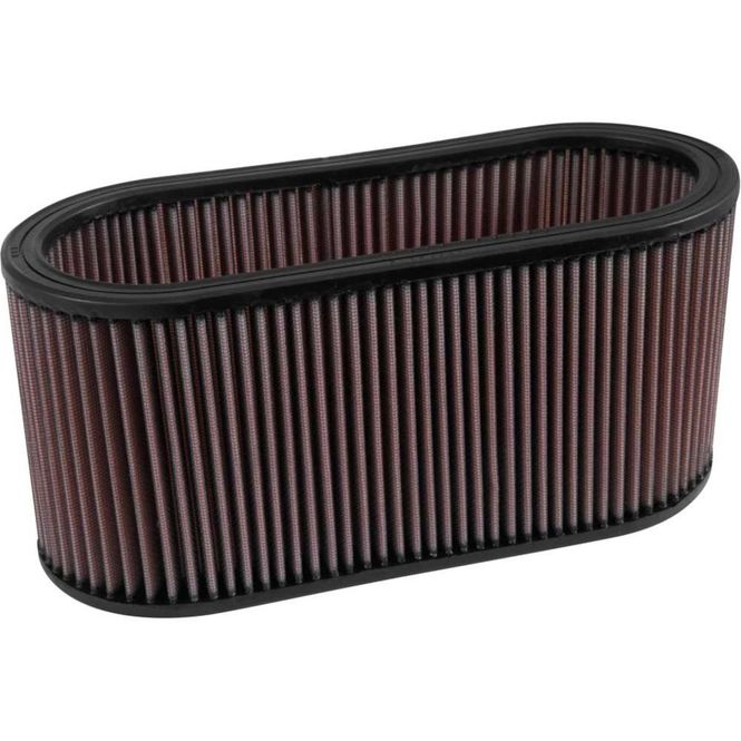 Hovedbilde Luftfilter, K&N, Oval, 12in (305mm) x (133mm), H143mm