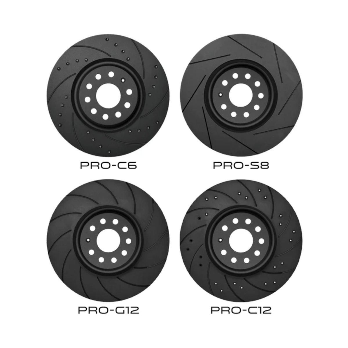 Bremseskiver Ford Cosworth, Ø283mm, Probite PRO-G12, PFPD0973-G12