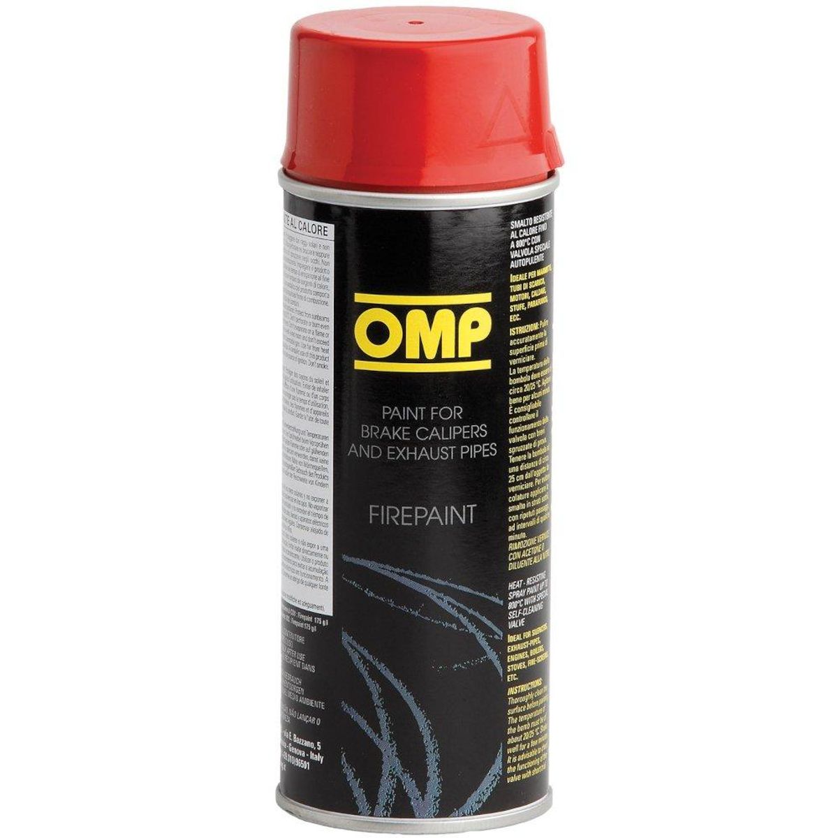 Spray, Varmelakk, 400ml, rød, OMP