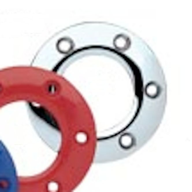 Hovedbilde Ratt senterring, polert aluminium, OMP
