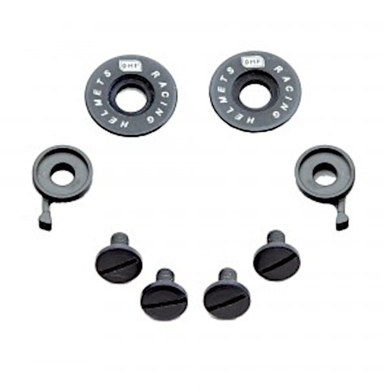 Hjelm, OMP, visir pivot kit