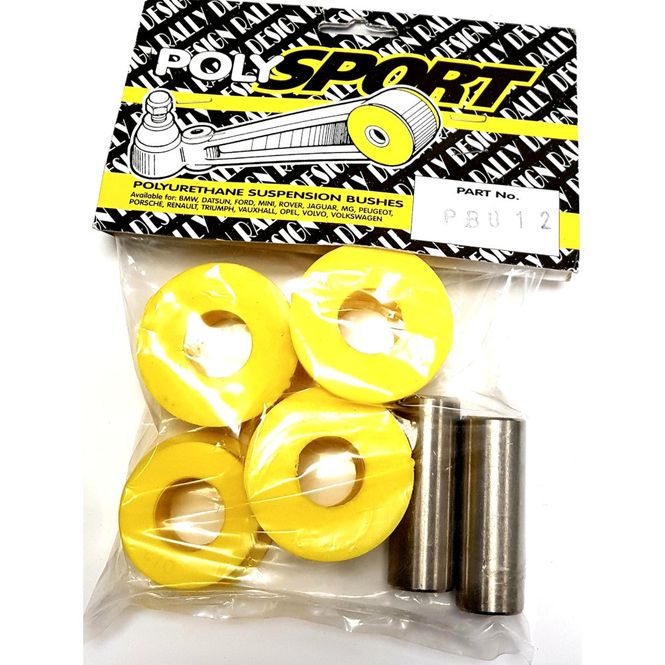 Hovedbilde Polybush, Ford Sierra + Cosworth, bru bak, ytre, 2 x gul