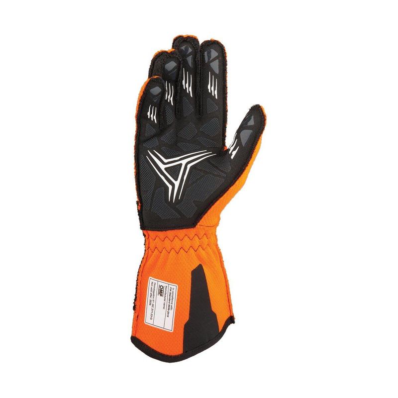 OMP One Evo X kjørehanske, orange, svart. 0775-A01-096-