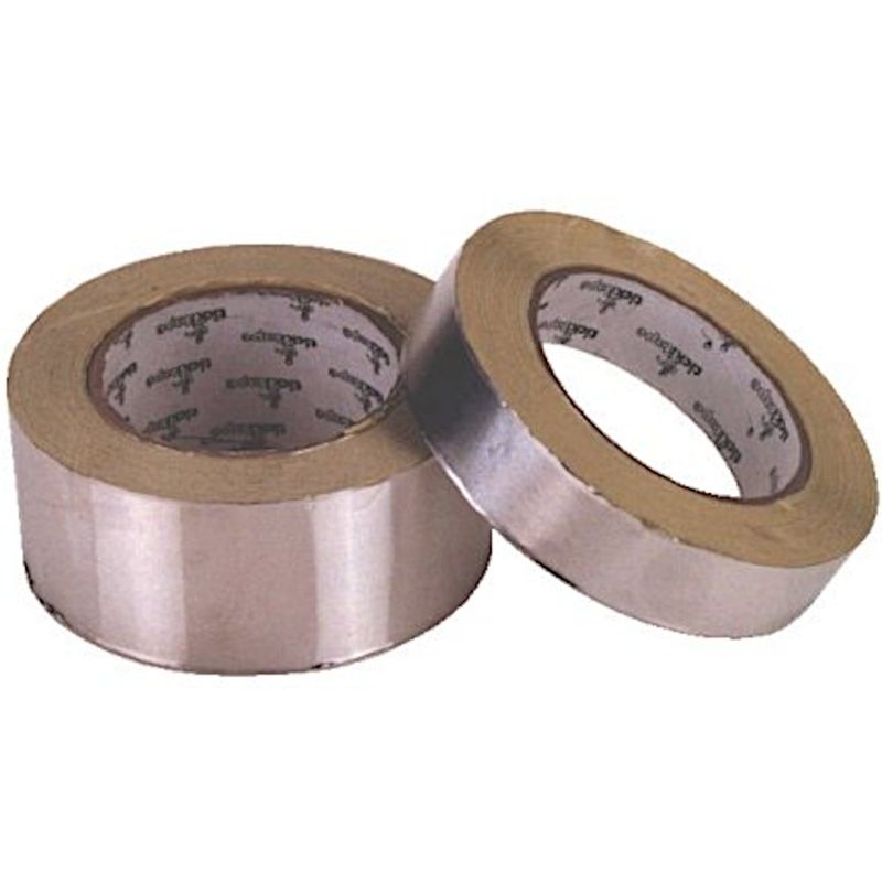 Powertape varmereflekterende alu.tape, 50 meter x 25mm