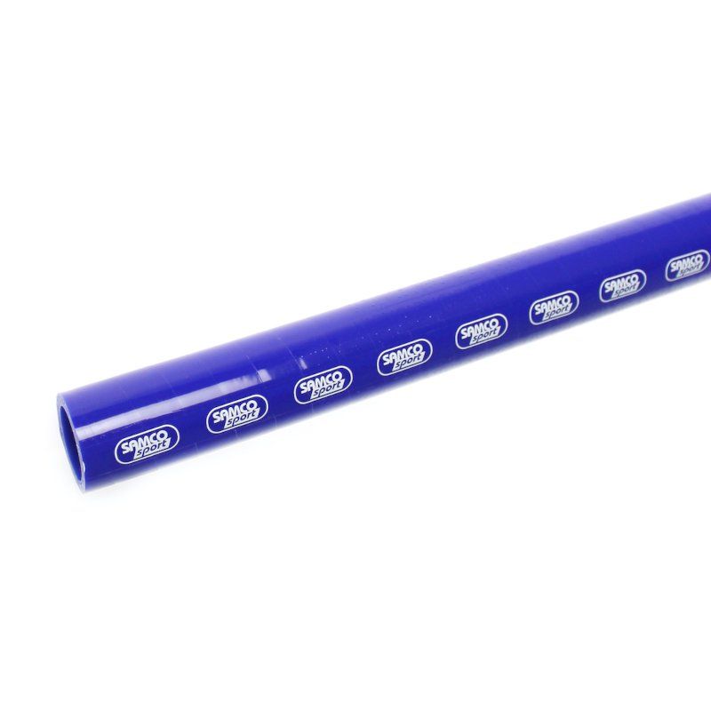 Samco slange, 1 meter lang,   22mm dia., blå