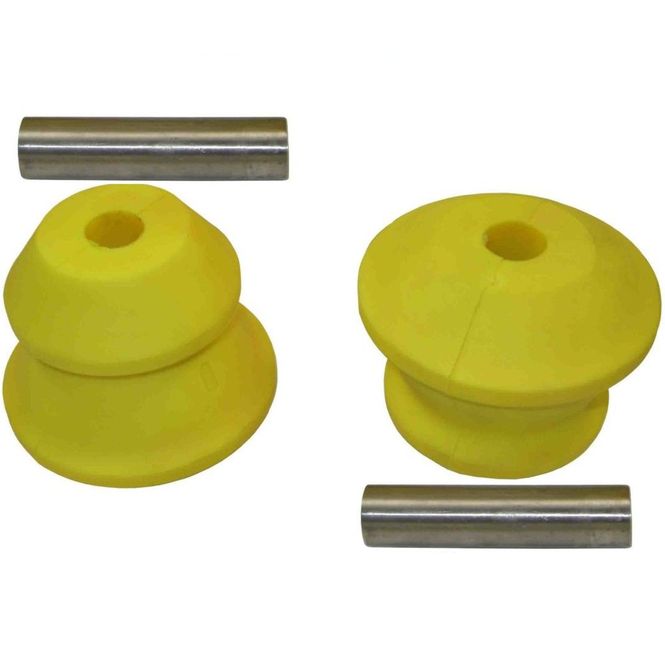 Hovedbilde Polybush, Ford Sierra + Cosw. insulator bakstilling, 2 x gul