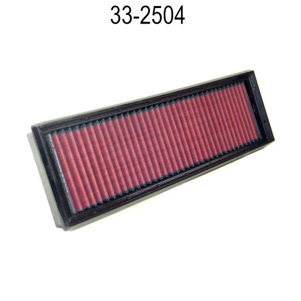 Hovedbilde Luftfilter, K&N innsats, OPEL, RENAULT, VOLVO, 77-98. 33-2504