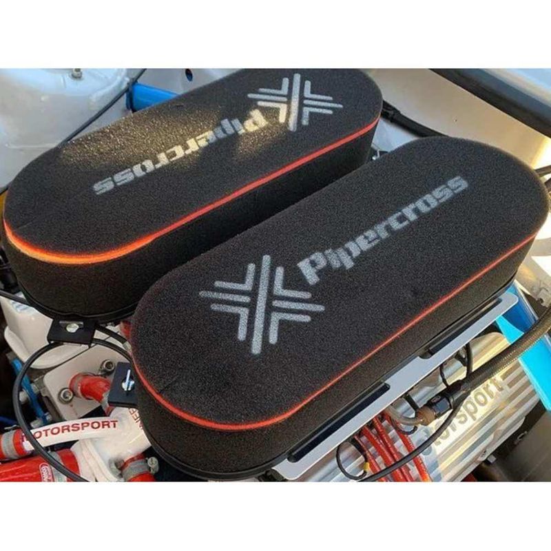 Luftfilter Pipercross PX600, flere høyder. For to doble gassere , PC600