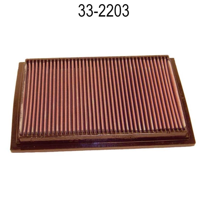 Luftfilter innsats, VW Sharan, Ford Galaxy, Fiat Ritmo. 33-2203