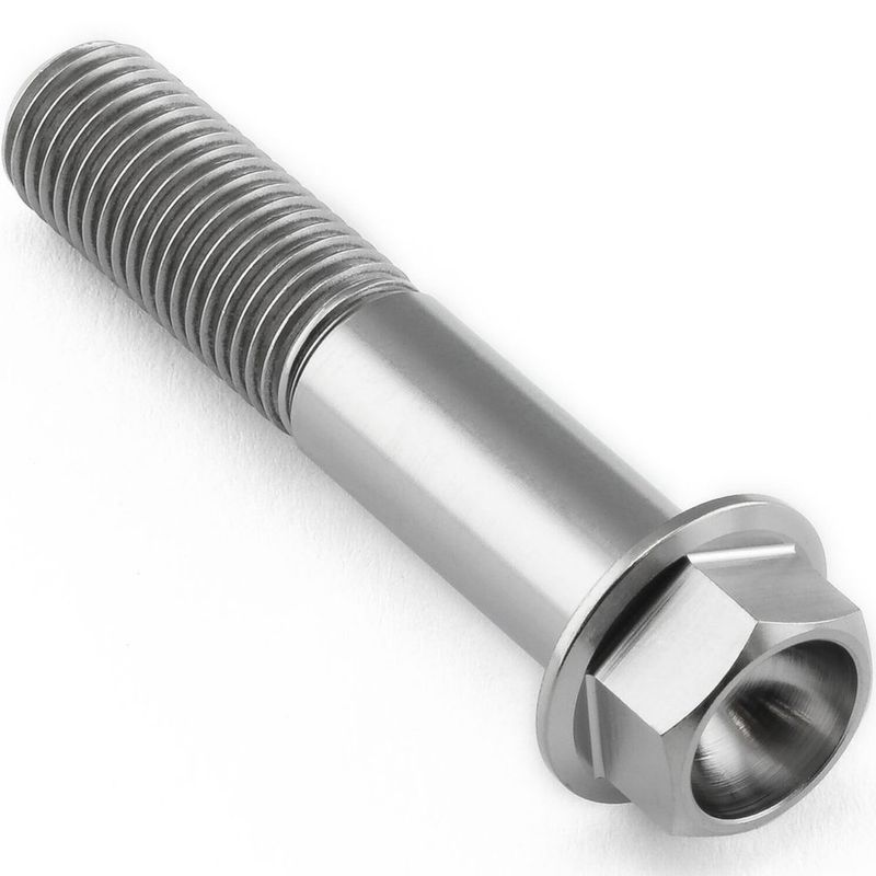 Bolt, Titan M10x50mm, Hode m/flens (10x1.25)