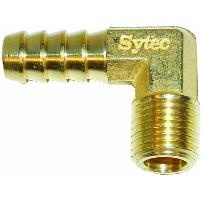 Hovedbilde Bensinfitting, 90' 1/4 NPTF-10mm (Facet Red Top), FAFPA9021B