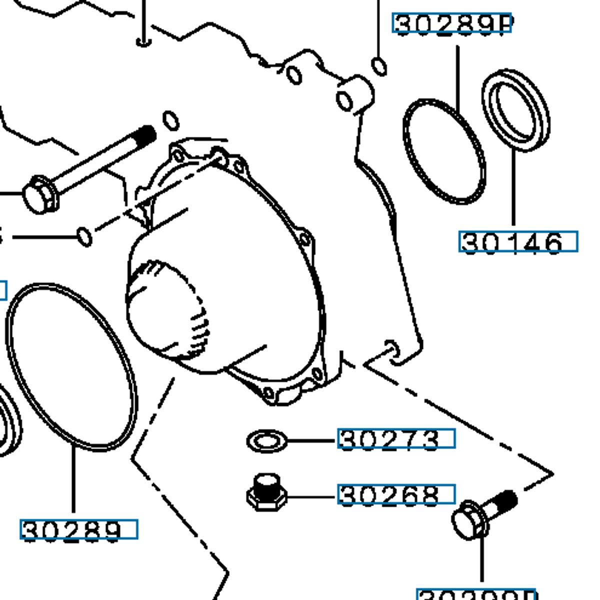 Tappeplugg, diff, EVO, (30268), MB569390