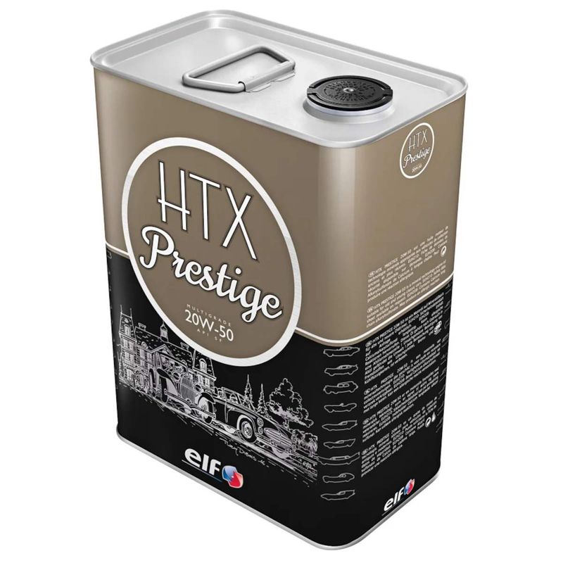 ELF HTX PRESTIGE 20W-50 mineralsbasert olje, 5 liter