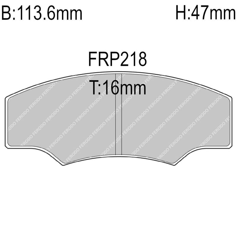 Bremsekloss, Foran, Citroen Saxo Challenge, Alcon, AP. FRP218-