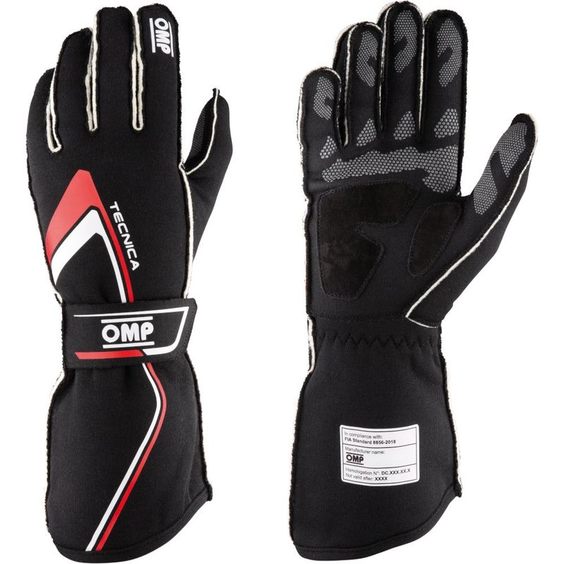 OMP Tecnica kjørehansker. FIA 8856. OIB0-0772-A01-