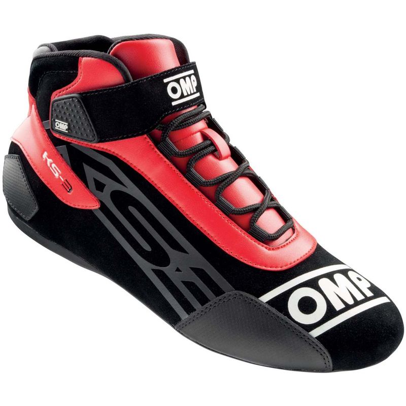 OMP KS-3 kjøresko for karting, semsket skinn, OKC0-0826-A01