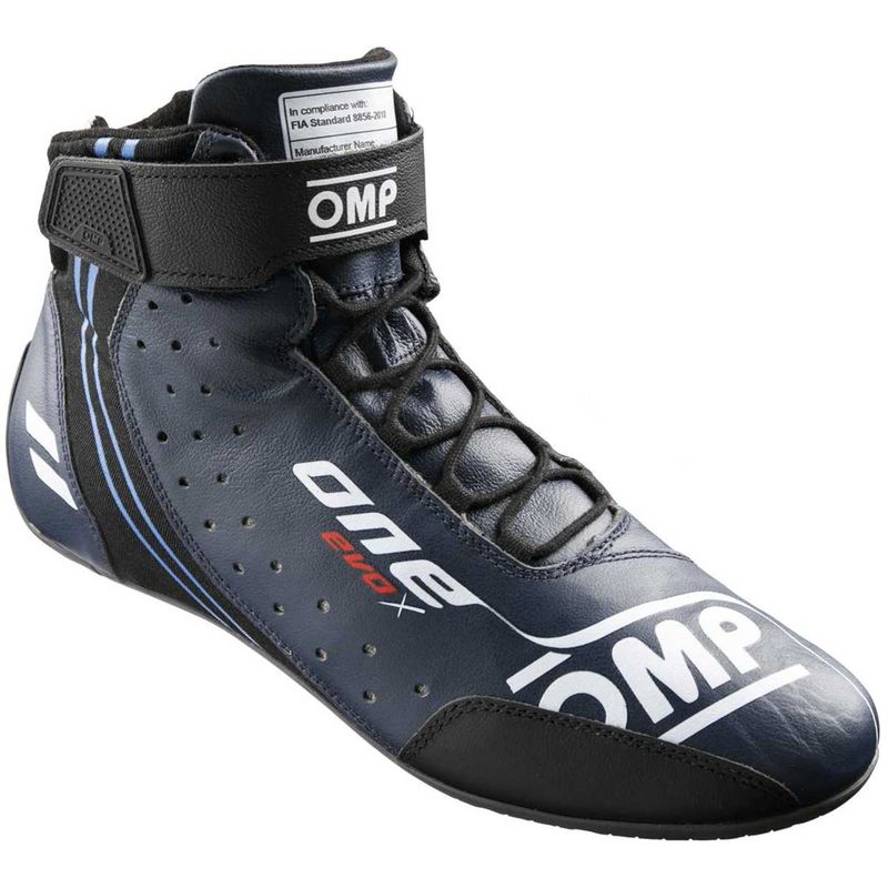OMP One Evo X, myk skinn kjøresko, FIA, OIC0-0833-A01-