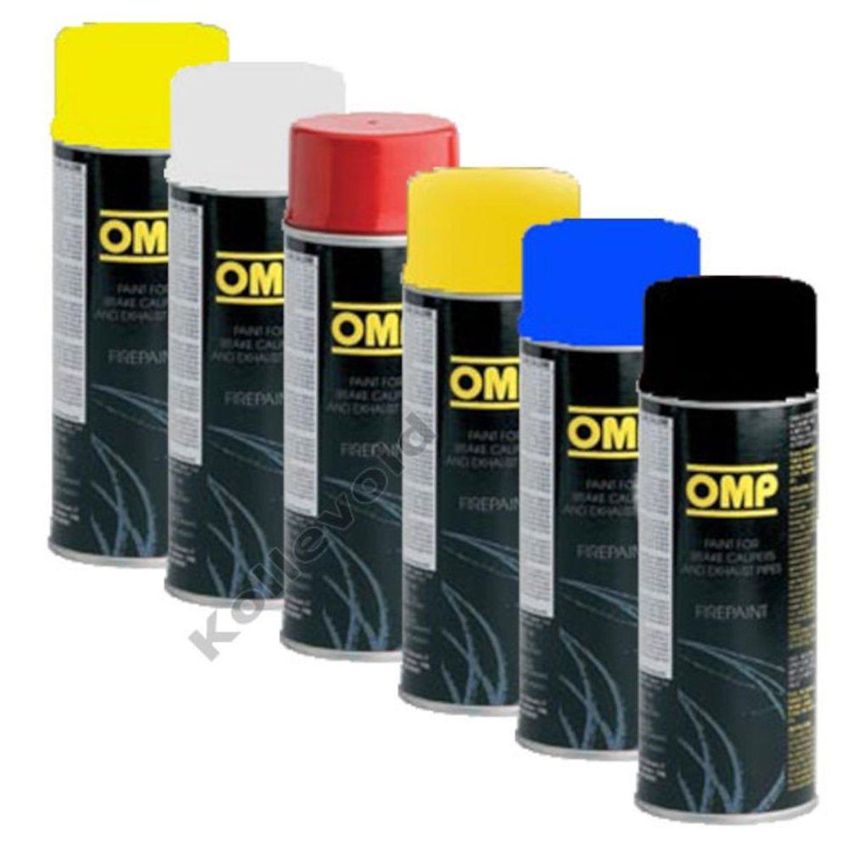 Spray, Varmelakk, 400ml, rød, OMP