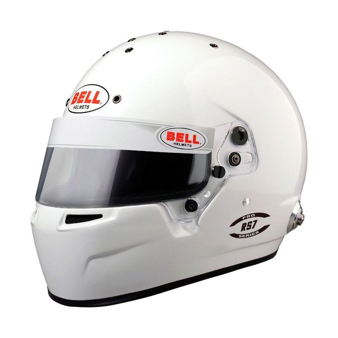 Hovedbilde RS7 Pro helhjelm i hvit, str 60. 8859-2015. BE1310A10